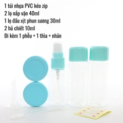 Bộ Set Chiết Mỹ Phẩm Du Lịch Beiyin