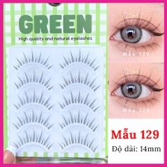 Lông Mi Giả Gân Trong Green