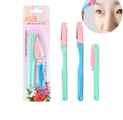 Set Dao Cạo Lông Mày Kèm Lưỡi Thay Ailin