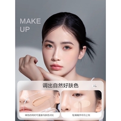 Khay Trộn Nền Trong Suốt Mica Có Nắp Đậy