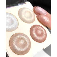 Phấn Bắt Sáng MSYAHO 4 Color Power Highlight Makeup Palette Glitter Eyeshadow Palette Gold Bronze