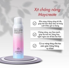 Xịt Chống Nắng Trắng Da M'aycreate