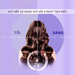 Máy Uốn Tóc Xoăn  Tự Động Xoay 360 Độ 28mm Automatic Curler 2 in 1 Chất Liệu Gốm Sứ ZM-208