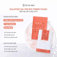 Mặt Nạ Vải Vi Sợi Be'Balance MICRO FIBER MASK 3in1 giúp Làm Đẹp Da (1 miếng)