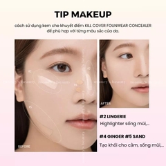 Che Khuyết Điểm Clio Kill Cover The New Founwear Concealer