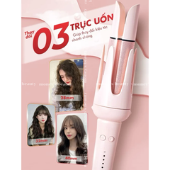 Máy Uốn Tóc Tự Xoay 360 độ XN-399 MinhHuang (3 Trục Thay Đổi)