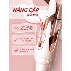 Máy Uốn Tóc Tự Xoay 360 độ XN-399 MinhHuang (3 Trục Thay Đổi)