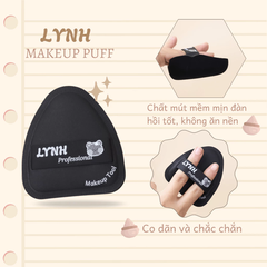 Bông Mút Tam Giác Lynh Professional  1 Cái kèm Hộp đựng