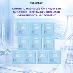 Mặt Nạ Cấp Ẩm Sur.Medic Derma Infusion Mask Hydrating Hyal-8 28g