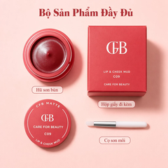 Son Hủ Bùn CFB Beauty Bền Màu Không Khô Môi 5g