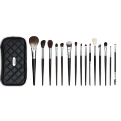 Bộ Cọ Cá Nhân MUA Accessories 15 Cây Cán Đen Chất Lông Mền Mịn