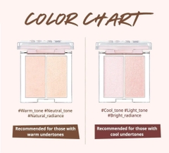 Phấn Bắt Sáng Clio Prism Highlighter Duo