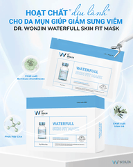 Mặt Nạ Giúp Giảm Sưng Viêm Mụn WonJin Waterfull Skin Fit Mask 27g