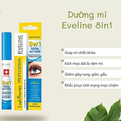 Huyết Thanh Dưỡng Dài Mi Eveline 8 In 1 Total Action Concentrated Eyelash Serum