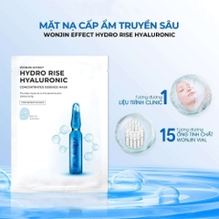 (10 Miếng/Hộp ) Mặt Nạ Cấp Ẩm Phục Hồi Làm Dịu Da Wonjin effect Mặt nạ Hydro Rise Hyaluronic