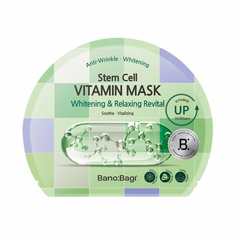 Mặt Nạ Phục Hồi , Làm Dịu Banobagi Stem Cell Vitamin Mask Whitening and Relaxing Revital 30g