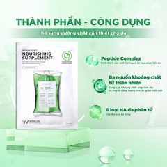 Mặt Nạ Wonjin Phục Hồi Da Effect Nourishing Supplement Concentrated Essence Mask 30g