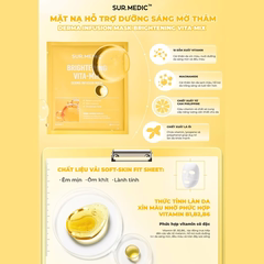 Mặt Nạ Dưỡng Sáng Da Sur.Medic Derma Infusion Mask Brightening Vita-Mix 28g