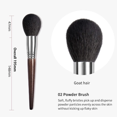 (TÁCH LẺ) Cọ Makeup Trang Điểm Lông Thú OVW