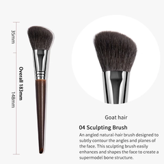 (TÁCH LẺ) Cọ Makeup Trang Điểm Lông Thú OVW