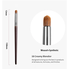 (TÁCH LẺ) Cọ Makeup Trang Điểm Lông Thú OVW