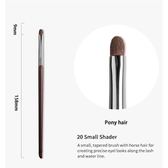 (TÁCH LẺ) Cọ Makeup Trang Điểm Lông Thú OVW