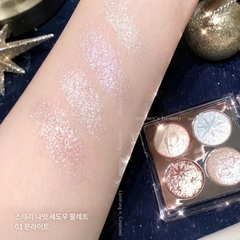 Bảng Nhũ Mắt Dasique Starry Night Shadow Palette 4 Ô