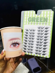 Lông Mi Giả Mi Chùm Chùm Green