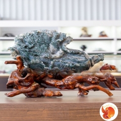 Bắp Cải Như Ý Đá Mã Não