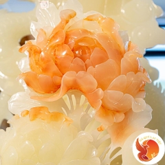 Bình Hoa Mẫu Đơn Phú Quý Tài Lộc