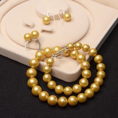 Bộ Trang Sức Ngọc Trai Vàng