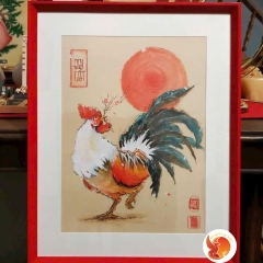 Tranh Giấy Dó - Đại Cát