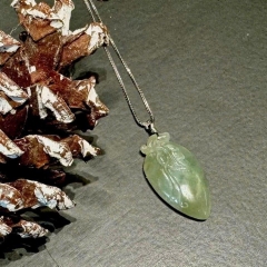 Mặt Dây Đào Trường Thọ Ngọc Phỉ Thúy