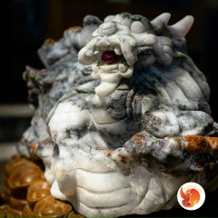 Tượng Long Quy Đá Quý