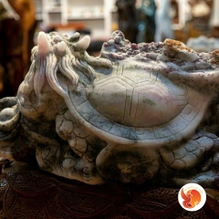 Tượng Long Quy Đá Quý