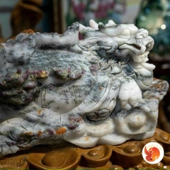 Tượng Long Quy Đá Quý