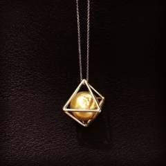 Bộ Trang Sức Ngọc Trai Vàng