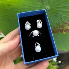 Bộ Trang Sức Ngọc Trai Trắng