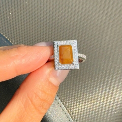 Nhẫn Hoàng Ngọc Phỉ Thuý Myanmar