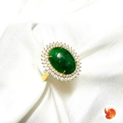 Nhẫn Ngọc Phỉ Thúy Xanh