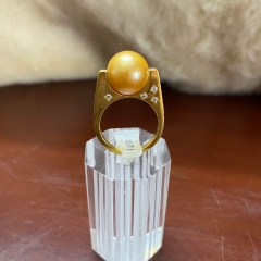 Bộ Trang Sức Ngọc Trai Vàng