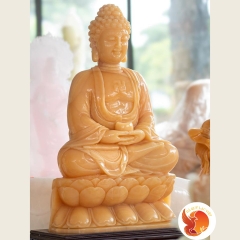 Tượng Đá Quý Phật Tổ Tọa Đài Sen