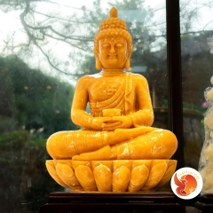 Tượng Phật Tổ Tọa Đài Sen Ngọc Hoàng Long