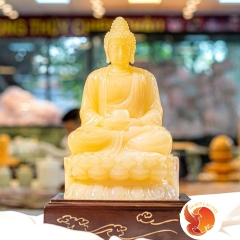 Tượng Đá Quý Phật Tổ Tọa Đài Sen