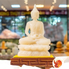 Tượng Đá Quý Phật Tổ Tọa Đài Sen