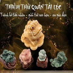Tượng Thiềm Thừ Đá Quý