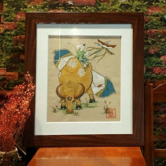 Tranh Đá Chăn Trâu Đọc Sách Thổi Sáo