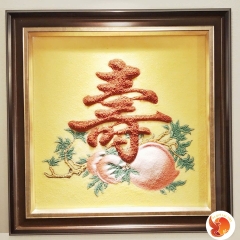 Tranh Đá Chữ Phúc - Lộc - Thọ