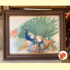 Tranh Phu Thê Viên Mãn