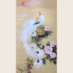 Tranh Đan Phượng Triều Dương